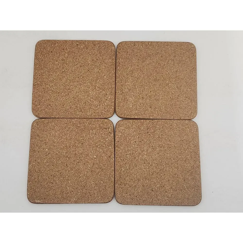 2015 Third Drawer Down Sam Francis Abstract Art Corkboard Coaster Set of 4 Boxed